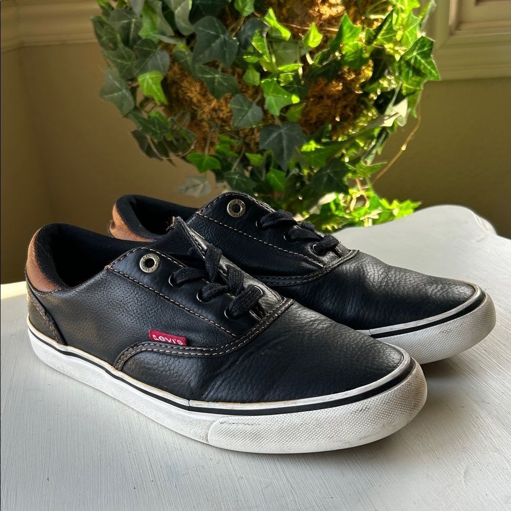 Levi's Black and Brown Men's Sneakers